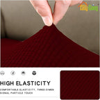 Easy-Going Stretch 1 Piece Loveseat Couch Cushion Cover - Image 4