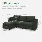 HONBAY Modular Sectional Sofa - Image 2