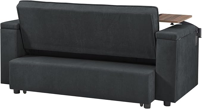 Auvsoce 65'' Convertible Sleeper Sofa Bed - Image 6