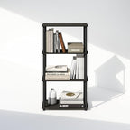 Furinno Turn-N-Tube Book Shelf, 4-Tier Bookshelf, Bookcase - Image 7
