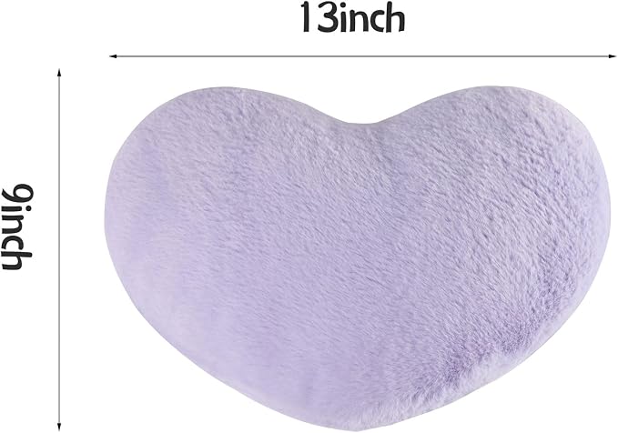 2PCS Throw Pillows Cute Room Decor Heart Pillow Home Decor Decorative Couch - Image 6