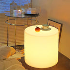 16-inch LED Cylinder Stool, Rechargeable Glowing Chair w/Remote, Dimmable 16 - Image 7
