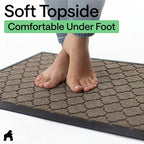 GORILLA GRIP 100% Waterproof All-Season WeatherMAX Doormat 35x23, US Designed - Image 9