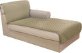 U-NICE HOME Sectional Couch Cover Chaise Lounge Cover, Light Camel/Beige | by U-NICEHOME