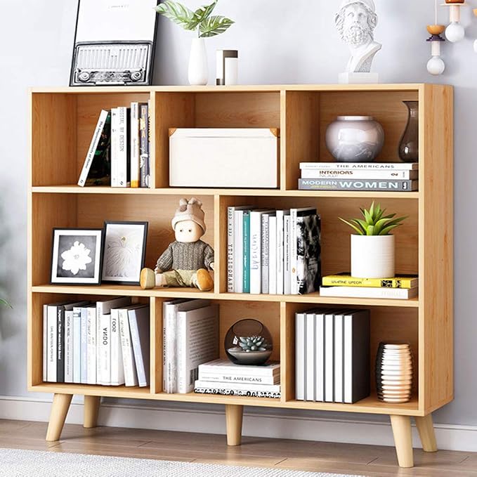 IOTXY Wooden Open Shelf Bookcase - Image 2