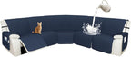 Arfntevss Recliner Sectional Couch Covers 1OO% Waterproof L Shape Sofa Cover by Arfntevss