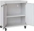 Manhattan Comfort Fortress Rolling Garage Storage Cabinet - Image 5
