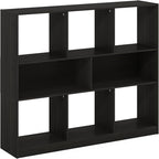 Furinno DALY Book Shelf, 8-Cube Bookshelf, Horizontal Cube Storage Organizer - Image 5