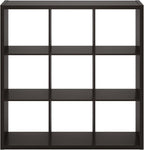 Furinno CUBICLE Book Shelf, 9-Cube Bookshelf, Extra Thick Frame Reversible - Image 11