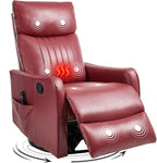 Trustyue Swivel Rocker Recliner Chair, 360° Swivel Recliner by Trustyue