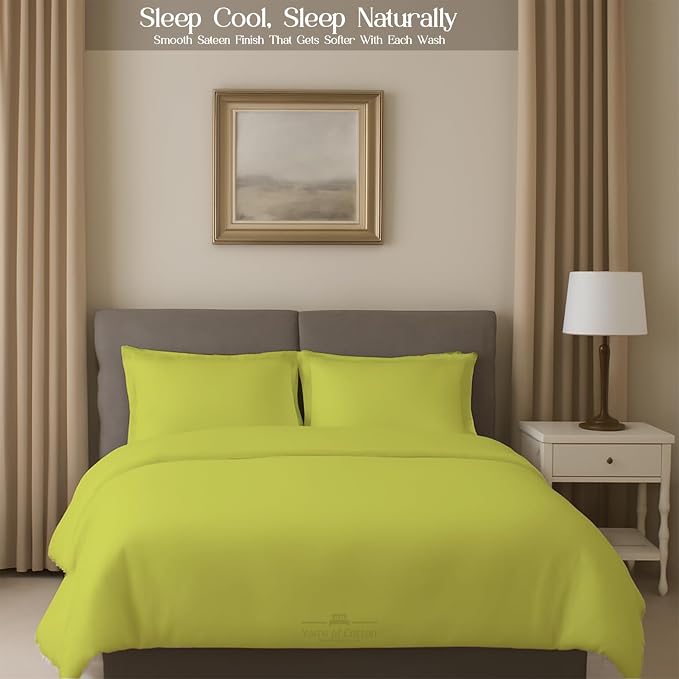Sleeper Sofa Bed Sheet, 100% Cotton 400 Thread Count, 4 Piece Set, Deep Pocket - Image 6