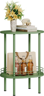 Small Modern Oval Side Table - Image 8