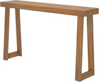Plank+Beam Solid Wood Console Table, 56 Inch, Sofa Table, Narrow Entryway Table - Image 6