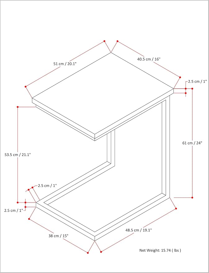 SIMPLIHOME Skyler C-Side Table - Image 3