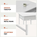 DUMOS 48" Small Computer Home Office Desk - Image 9