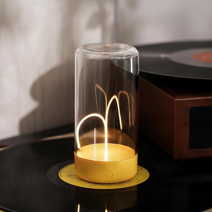 AUGE LIGHT Mini Minimalist Table Lamp Cordless Lamp Rechargeable Table Lamp by AUGELIGHT