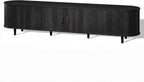 80" Mid Century Modern TV Stand, Wood TV Consoles - Image 9