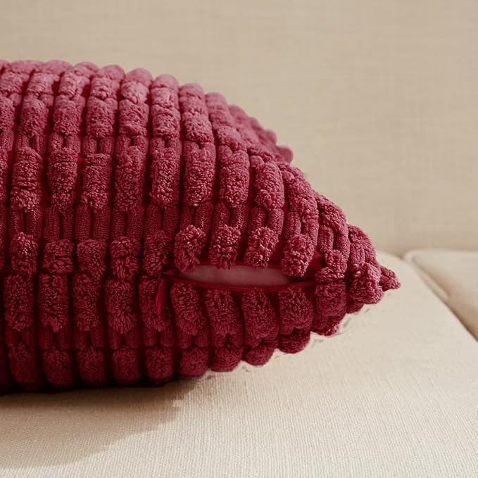 Fancy Homi 4 Packs Decorative Throw Pillow Covers - Image 3
