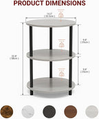 XBurmo Small Round End Table - Image 3