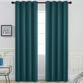 Yakamok Room Darkening Curtains 52x84 inch Length Dark Teal-Living Room | 2 by Yakamok