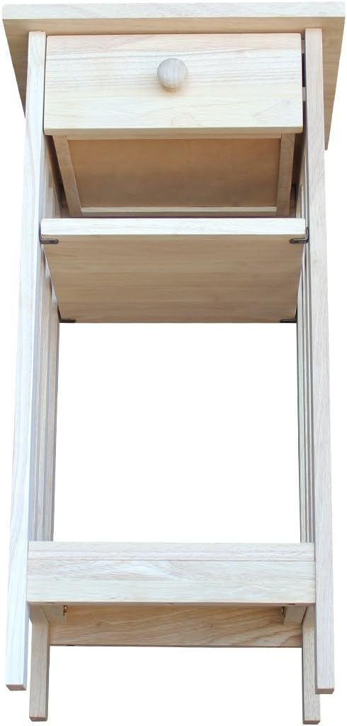 International Concepts Unfinished Mission Telephone Stand - Image 14