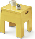 Nightstand Bedside Table with Storage Space, Dorm and Small Spaces, Easy by Permory