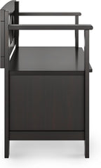 SIMPLIHOME Amherst Entryway Storage Bench - Image 7
