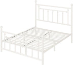 Allewie 14 Inch Queen Size Metal Platform Bed Frame - Image 9