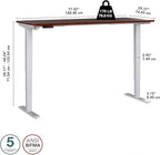 Bush Business Furniture 72-inch Electric Height Adjustable Standing Desk - Image 5
