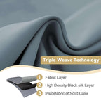 H.VERSAILTEX Premium Blackout Thermal Insulated Room Darkening Curtains - Image 3