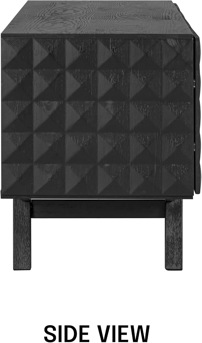 NTC Sapa Mid-Century Modern Solid Wood TV Stand 4-Door Media Console - Image 9