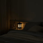 Traditional Korean Wood Lamp | Handmade Asian Oriental Table Lantern | Bedside - Image 9