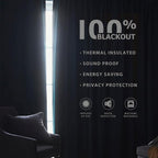 Joydeco Faux Linen Blackout Curtains - Image 4