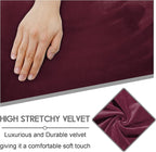 ULTICOR Velvet 8-Pieces Recliner Sofa Covers Stretch Reclining Couch Covers - Image 3