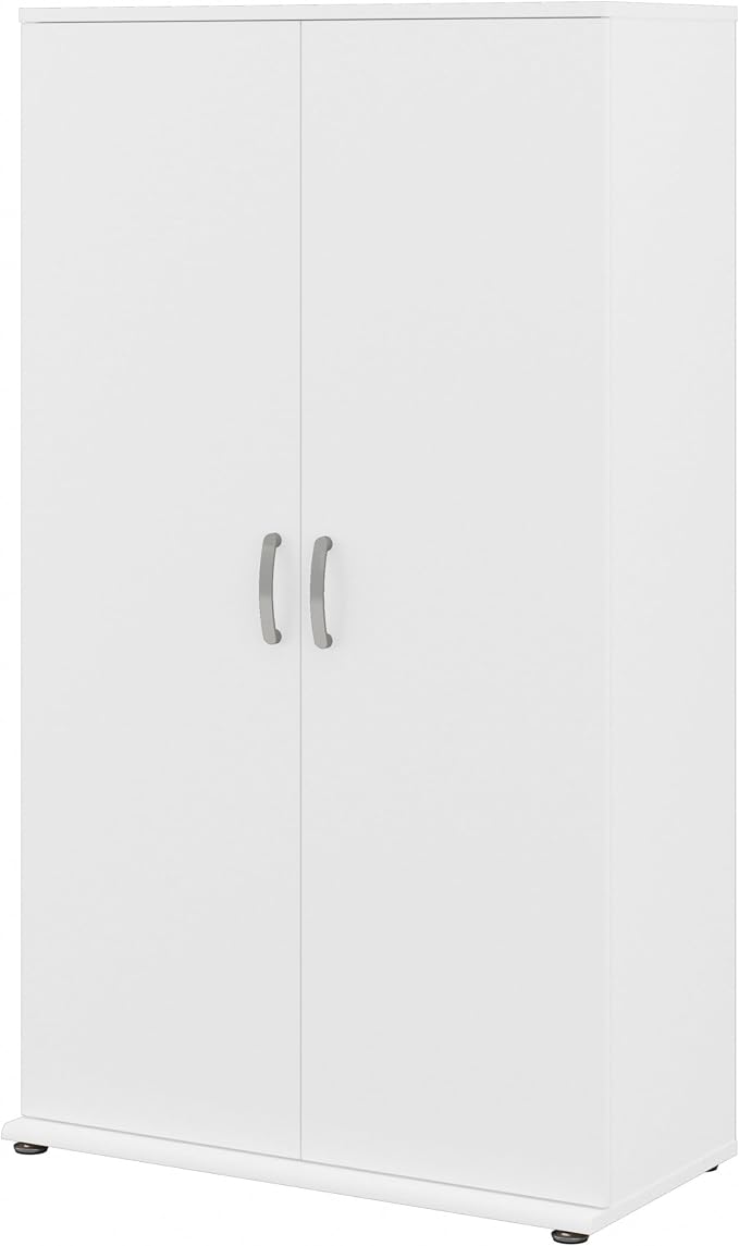 Bush Business Furniture Universal Laundry Storage Tall Linen Cabinet by Bush+Furniture
