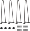 SMARTSTANDARD 16 Inch Heavy Duty Hairpin Furniture Legs, Metal Home DIY Projects by SMARTSTANDARD
