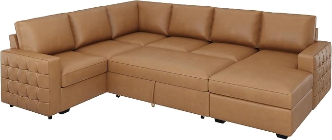 HONBAY Sleeper Sectional Couch - Image 8