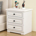 FEELIN NightStand/Sofa Table Light Luxury Solid Wood Bedside Table, Simple Home - Image 6