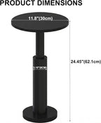 LAATOOREE Small Round Side Tables Set of 2, Drink Tables, Accent Coffee Tables - Image 3