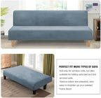 H.VERSAILTEX Real Velvet Futon Cover Armless Sofa Covers Sofa Bed Covers - Image 5