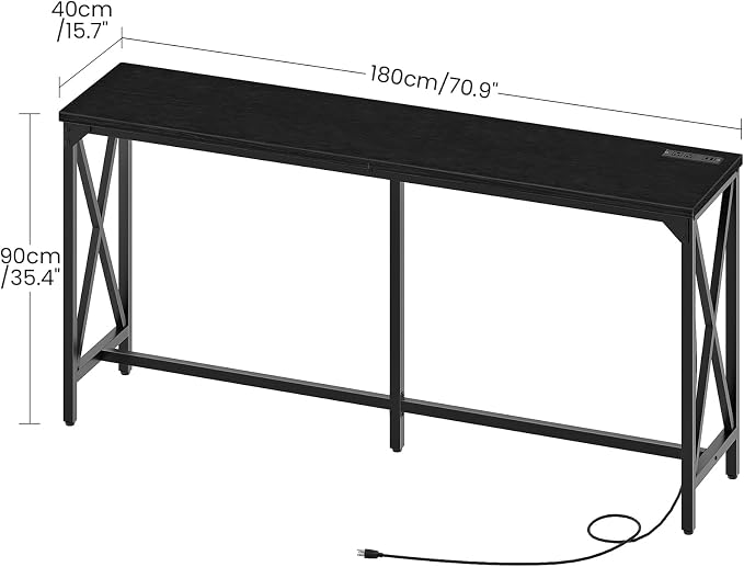 CHOEZON 70.9'' Bar Table, Kitchen Dining Table - Image 5
