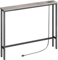 ELYKEN 5.9" Narrow Console Sofa Table by ELYKEN