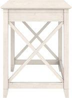 Bush Home Key West 48W Writing Desk in Linen White Oak - Image 8