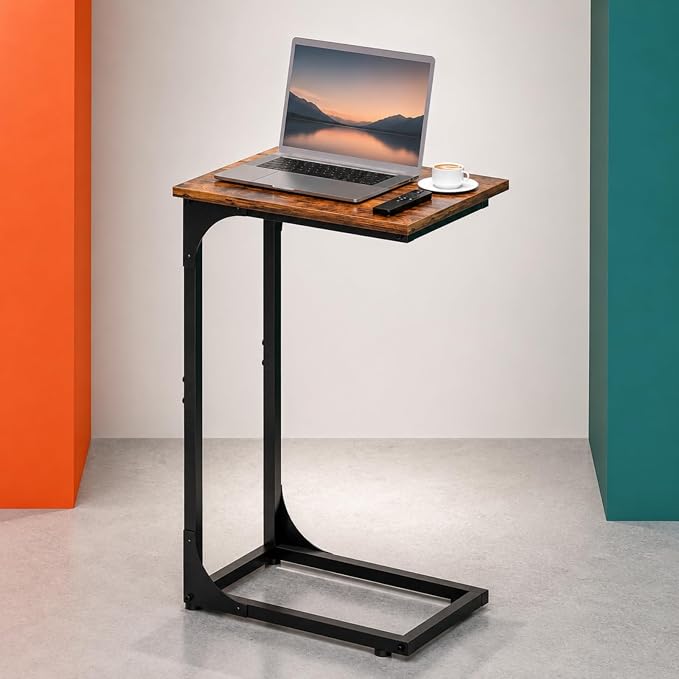 C-Shaped Side Table for Couch by RISWER