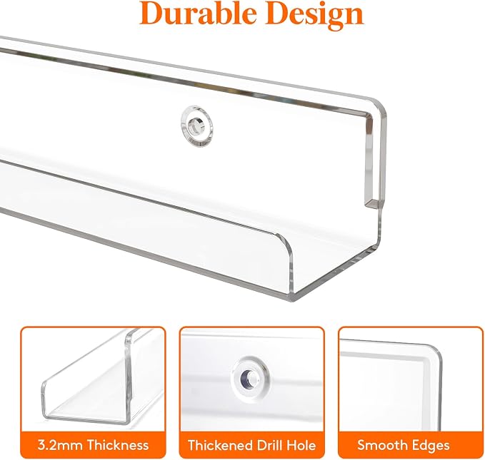 Lifewit Narrow Floating Shelves - Image 5