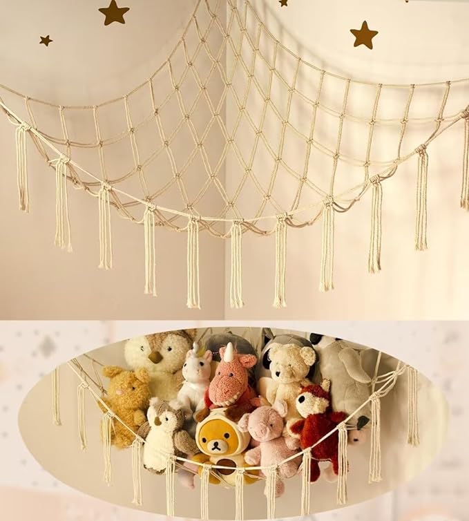 Stuffed Animal Storage Hammock or Net Corner by MirolamUS