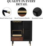 ARTPOWER Modern Coffee Bar Cabinet - Image 8