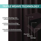 NICETOWN Full Shading Curtains 90 inches Long 2 Panels Set - Image 5
