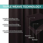 NICETOWN Complete 100% Blackout Curtains, Thermal Insulated & Energy Efficiency - Image 6