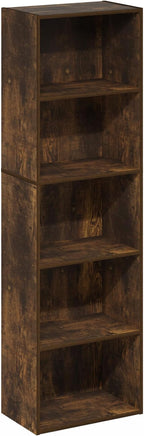 Furinno LUDER Book Shelf, 5-Tier Bookshelf, Bookcase - Image 6